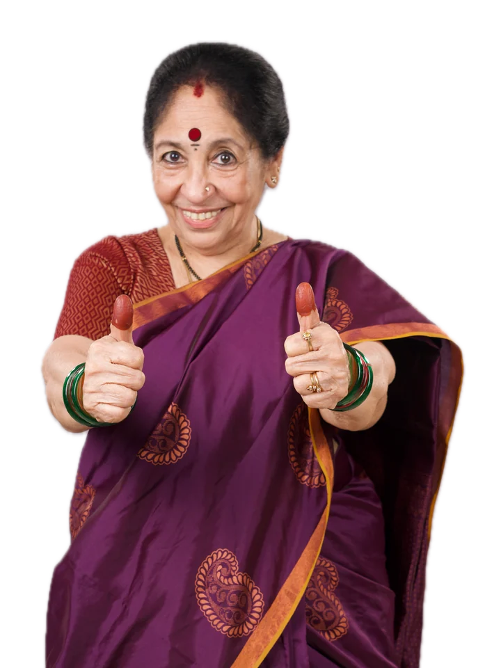 Revathi Sankaran endorsing Harmonia Pavilion