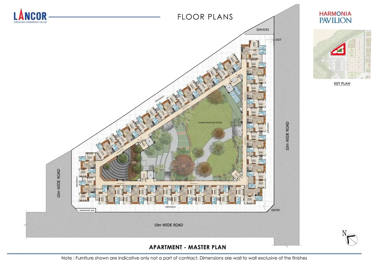 Harmonia Pavilion apartment master plan